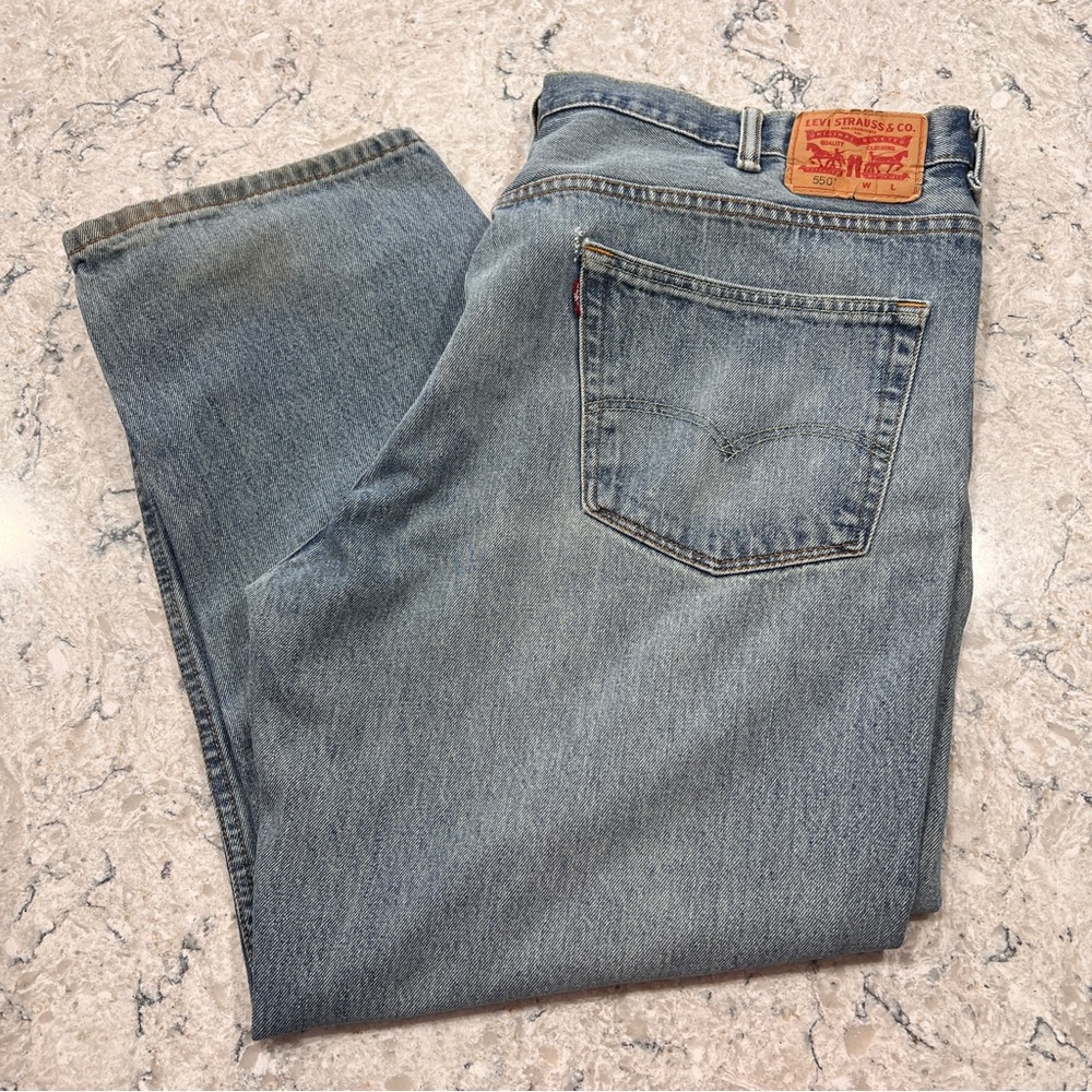 Levi’s 550 Relaxed Fit 44/30 Men’s Denim Jeans